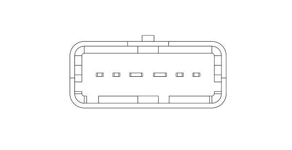 Débitmètre de masse d'air NGK 94034
